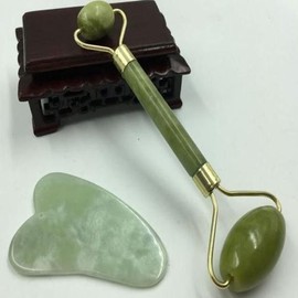 Roller jade massager / 롤러 옥 마사지기