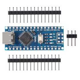 4Pcs for Nano V3.0 ATmega328P Nano Board CH340 5V 16M Type C Microcontroller Board with PIN Headers Pin Unsoldered Compatible with Electronics Development Board Nano 328P Nano 3.0