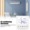 Digital Thermostat Ventilation Function Accurate LCD Display Air Conditioning Temp