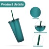 TSLBW Colorful Plastic Cups 5 Pcs Reusable Plastic Cups with