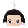 Chiko-chan Will Scold You! Plush Pass Case with Reel Chiko-chan