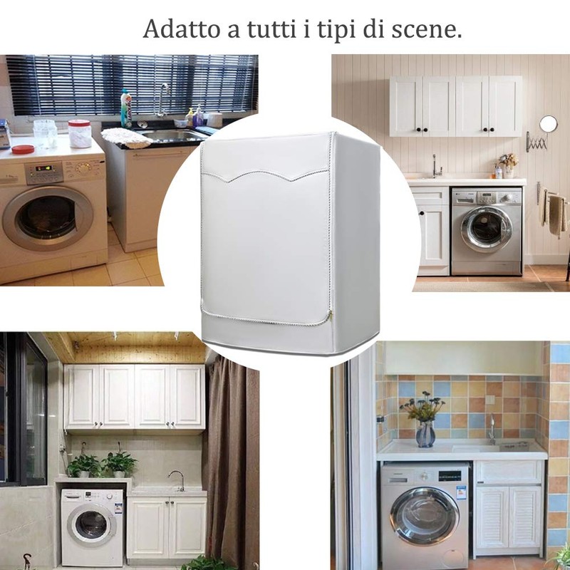 AKEfit Washing Machine Cover Silver L