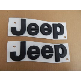 Mopar New OEM 2018-2025 Jeep Wrangler JL Gladiator Front Fender Emblem Left & Right