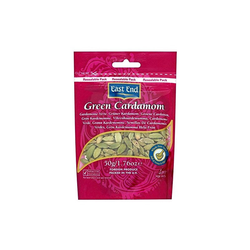 East End Green Cardamom (50g) - Pack of 2