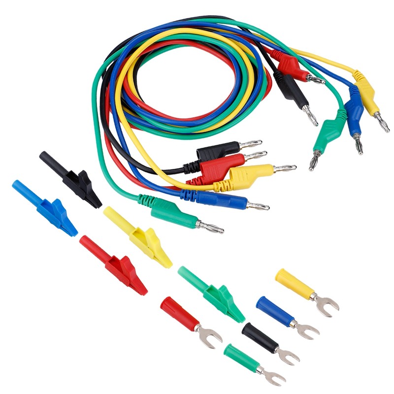 4mm Banana to Banana Plug Test Lead Kit for Multimeter