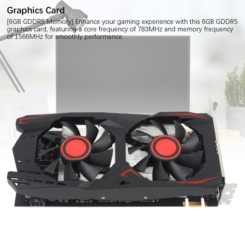 Jectse GTX550TI 6GB Graphics Card Gaming Video Card, GDDR5 PCIE
