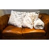 Lex's Linens Pack of 2 Opulence Premium Faux Fur Cushion