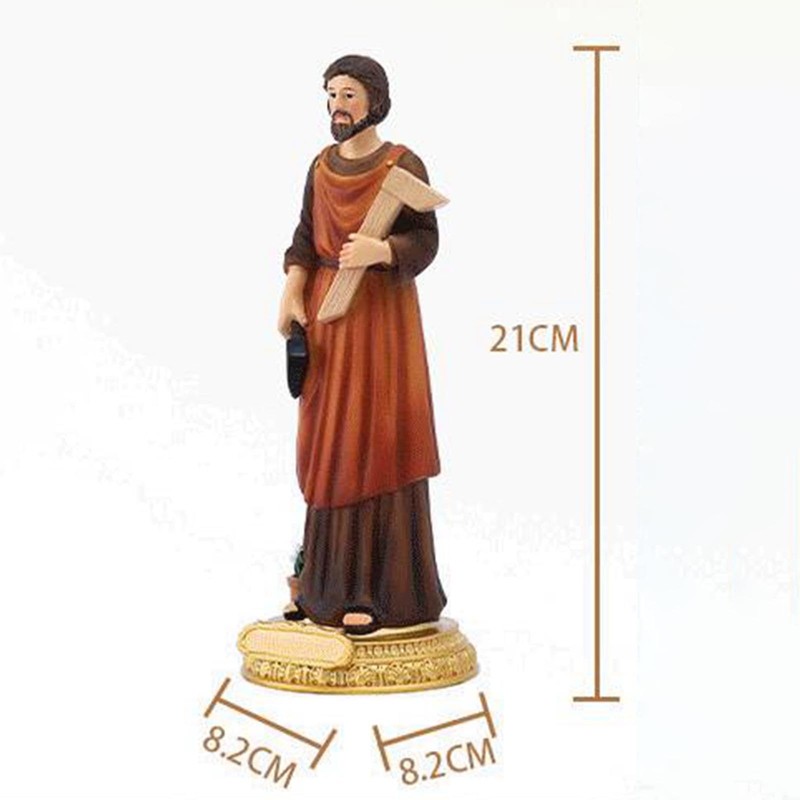 Harilla ST Joseph Statue Saint Joseph Figurine Christian Decorative Interior