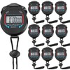 Fomatrade pack of 10pcs/lot Digital Handheld Multi-function Professional Electronic Chronograph