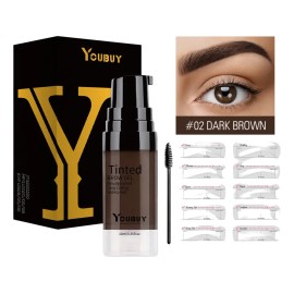 Henna Para Cejas - Gel Ceja Kit Waterproof Larga Duración