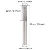 sourcing map Diamond Burrs Grinding Drill Bits for Carving Rotary