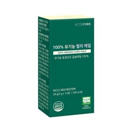 NutriCore (현대백화점)유기농 컬리 케일 100% (2 g x 14포) (Hyundai Department Store) Organic Curly Kale 100% (2 g x 14 packs)