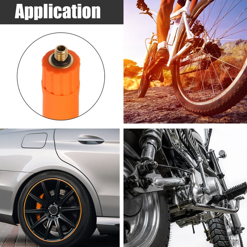 X AUTOHAUX 50cm Car Tire Inflator Extension Hose with Lock