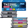TN229XL Toner Cartridges 5 Pack Replacement for Brother TN229 TN-229XL