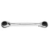 TONE RMW-1215 4-Way Ratchet Glasses Wrench Double Side Width 0.5
