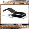 Datanly 50 Pack Trailer Wire Clips, Steel for Anti Corrosion