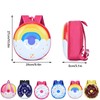 Baby Cartoon Backpack Unisex Waterproof Round Nursery Bag Two Way
