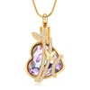 zeqingjw Butterfly Cremation Jewelry for Ashes Memorial Lockets Urn Necklace