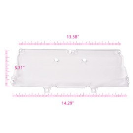 CHEDA Instrument Gauge Dash Cluster Lens Cover Compatible with 1992 1993 1994 1995 1996 Ford F150