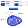 AOAMZ 100 x RFID Badge 125 kHz Key Fob EM4100