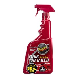 Meguiar's Meguiar's Quik Detailer Mist and Wipe - The Perfect Car Detailing Spray to Lightly Clean With a Quick and Easy Gloss Enhancement - 32 Oz