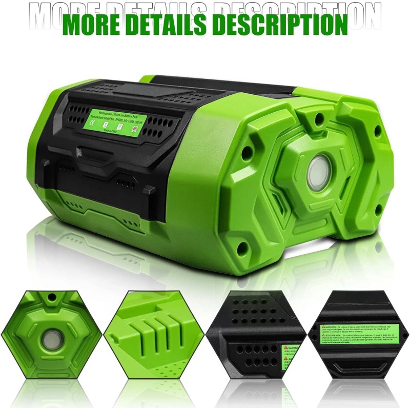 For EGO 56V 5.0Ah Lithium Battery For EGO 56V Tool