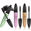 FantasyDay Smudge-Proof Colorful Mascara Set Liquid Lash Extensions Cosmetics, 3
