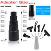 PRETEC Wet Dry Shop Vac Attachments Brushes for Vac Accessories,