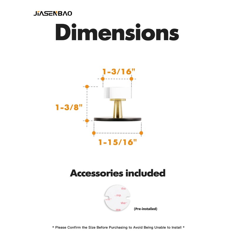 JIASENBAO 4 Pack Adhesive Crystal Towel Hooks for Bathrooms Black