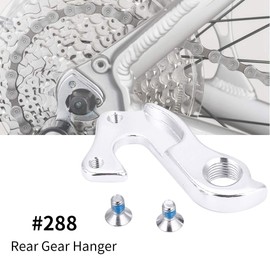 Tbest Schaltauge Fuer Shimano Acera,Shimano Acera Halter,Suspensión Trasera del Engranaje,Bicicleta de Ciclismo 1pc Aleación de Aluminio Engranaje Trasero Mech Desviador Gancho Marco(288)