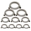 10-Pack HeSun 5 Ft Washing Machine Hose, 3/4" FHT Stainless