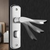 Hardbase Hardware Door Knob Toilet Indoor Bathroom Lever Handle Without