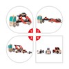 Classic World Wooden Car Transporter with 3 Vehicles for Children