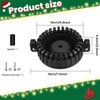 Nomanak Christmas Tree Flagpole Mega Topper Light Hook, Flag Pole