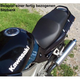 Seat Cover for Many Bikes Black Dimensions 100 x 70 cm with Assembly Instructions Various Models (S1 - Black)