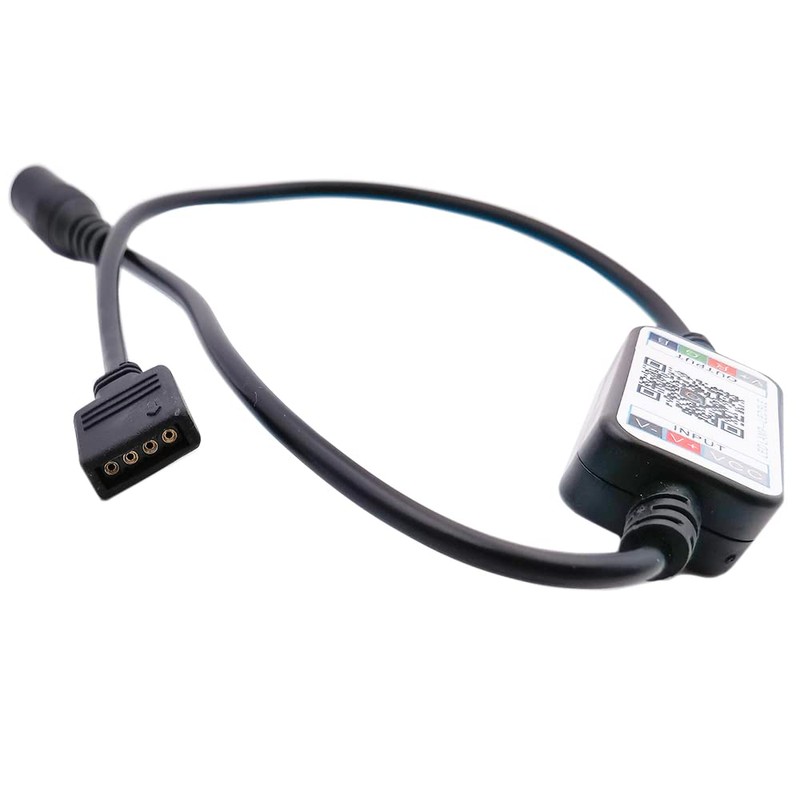 Mini LED Strip Light RGB Controller Wireless Bluetooth Dimmer for