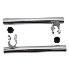 GOOFIT Clamp Forks Handle Bars 22mm Handlebars Pipe Assy Parts for 2 Stroke 47cc 49cc Mini Moto Pocket Bike