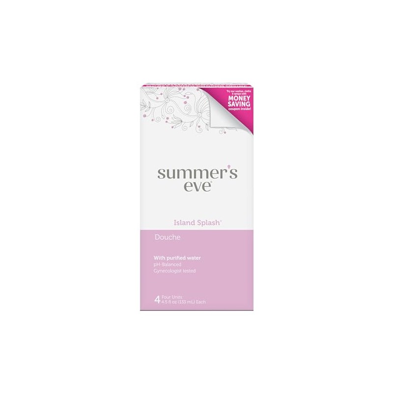 Summer's Eve Douches, Island Splash, 4 Count (Pack of 1)