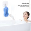 Silicone Bath Brush Men Women Soft Double Sided Exfoliating Massage