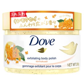 Dove Body Scrub, Osmanthus Body, 10.4 oz (298 g), Exfoliating Care, Blackheads, Transparency, Gift, Body Care