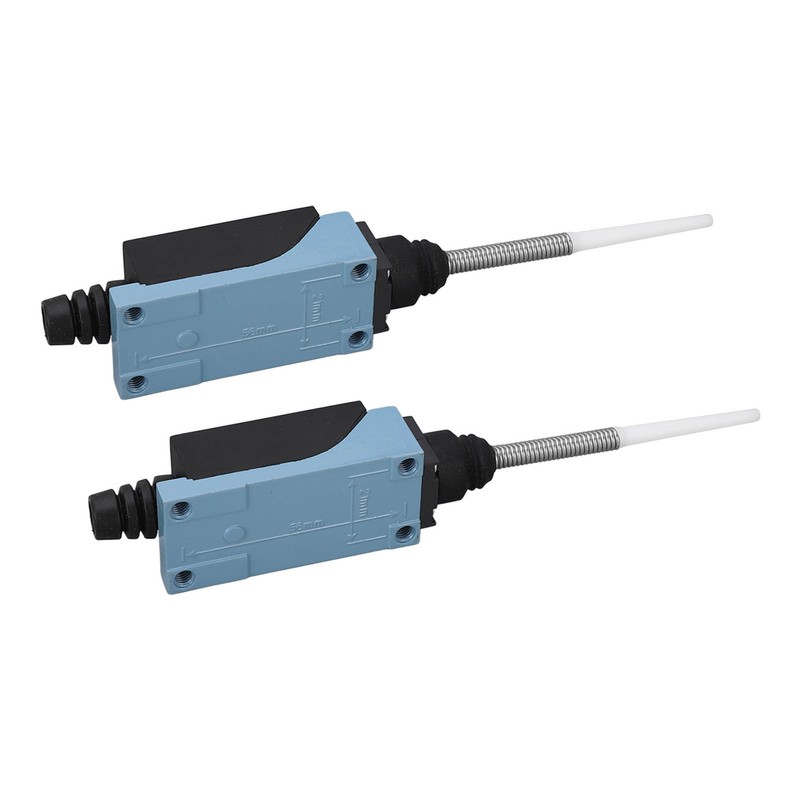 2 Pcs Spring Momentary Limit Switch Self Reset IP66 Flexible