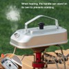 Outdoor Aluminum Alloy Kettle Foldable Handle Camping Kettle Portable Coffee