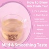 Milk Thistle Tea Bags, 3g x 50 Count - Natural
