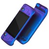 eXtremeRate Chameleon Purple Blue Faceplate Back Plate Shell for Steam