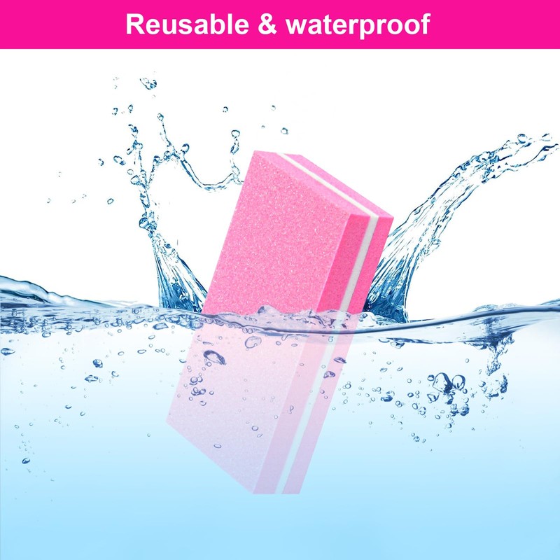 Diesisa Buffer Block Nail File: 100/180 Grit Sponge Nail Buffers