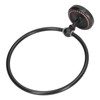 Bathroom Towel Ring Brass Wall Mounted Antique Towel Holder Toilet