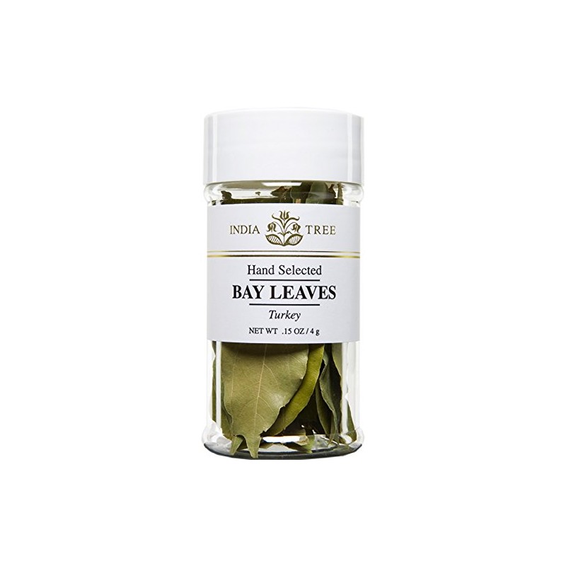 India Tree Bay Leaves Jar, 0.15-Ounce (Pack of 3)