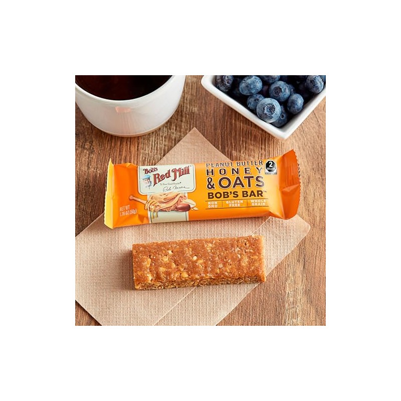 Bob's Red Mill Peanut Butter Honey & Oats Snack Bar