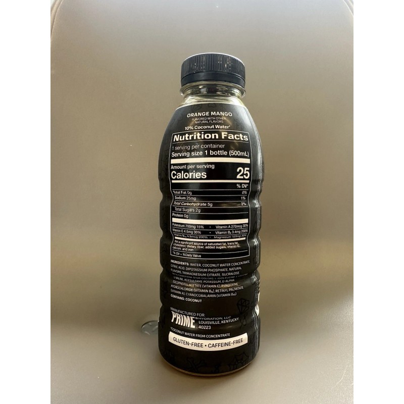 PRIME New Sealed Black Peso Pluma Prime Bottle