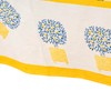 Couleur Nature Round Tablecloth, Lemon Tree, Yellow Blue, 70 Inches